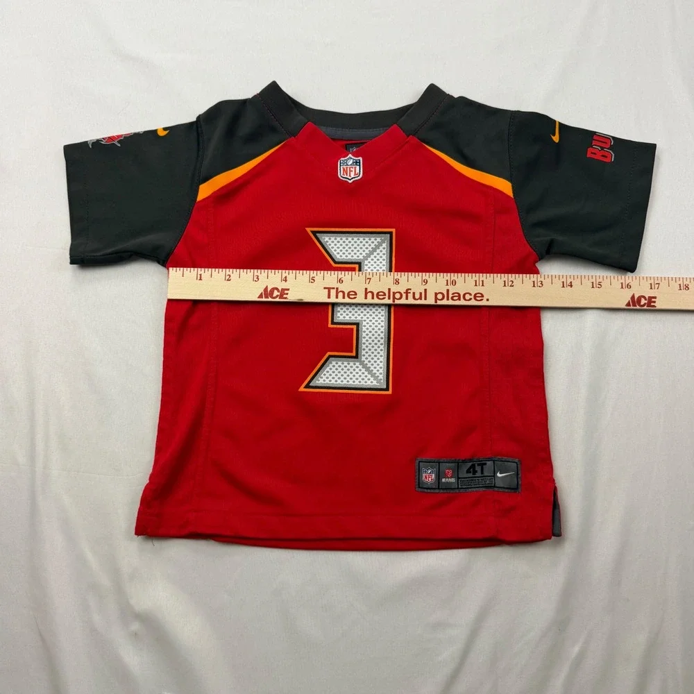 Nike Football Jersey Kids 4T Red Jameis Winston Tampa Bay Buccaneers #3